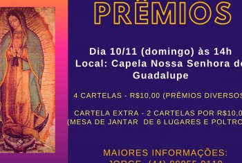 Show de Prêmios - Capela Nossa Senhora de Guadalupe